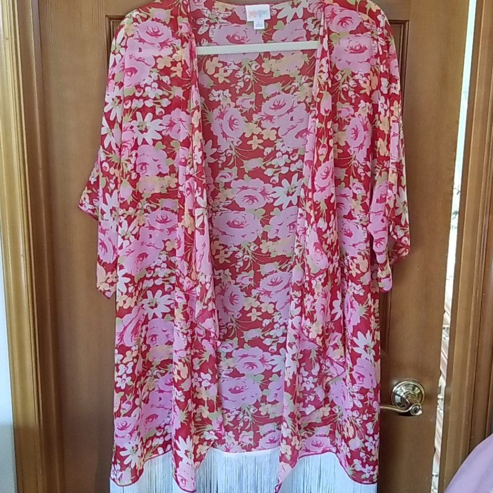 Lularoe Kimono style wrap cover up
